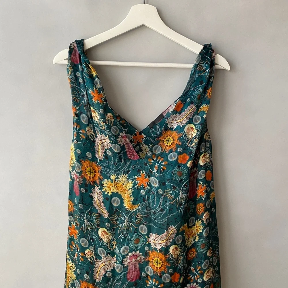 LAKE STUDIO Rolled Floral Midi Dress - Picture 3 of 7